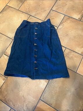 VINTAGE THE JEAN MACHINE SKIRT